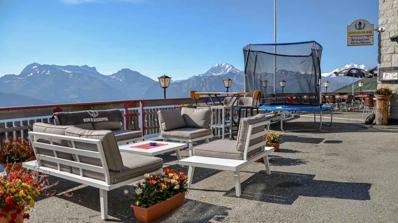 Hotel Aletschhorn Belalp Eksteriør billede