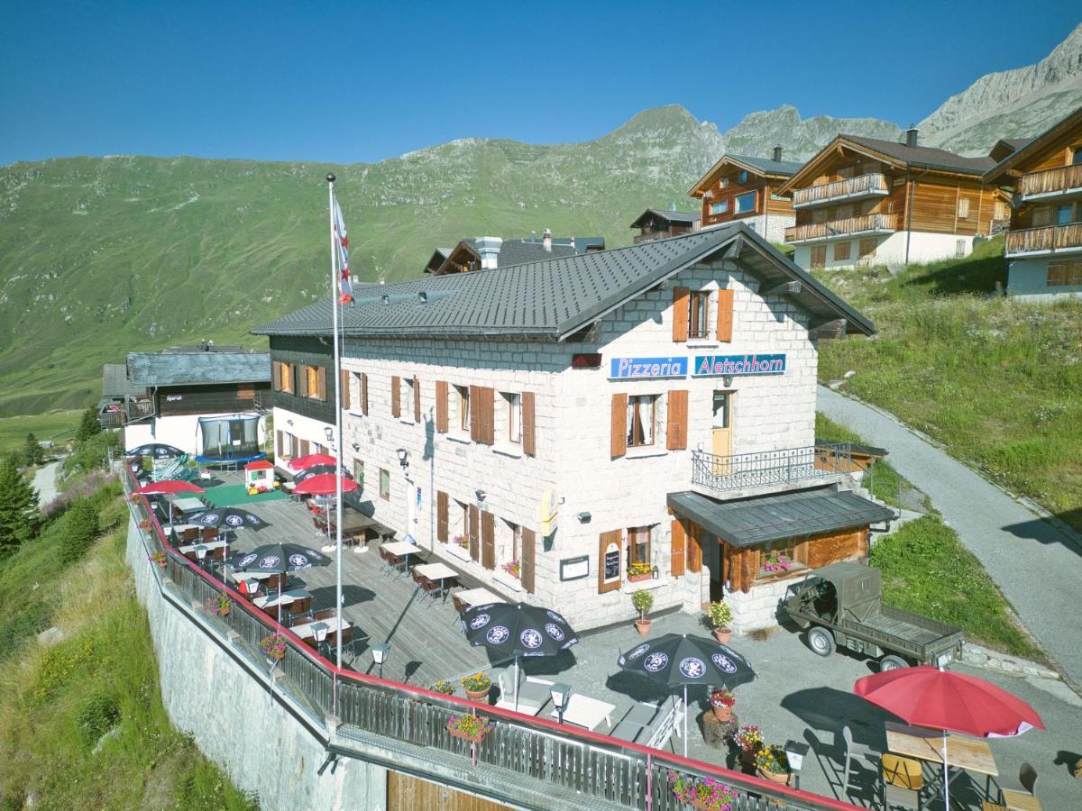 Hotel Aletschhorn Belalp Eksteriør billede